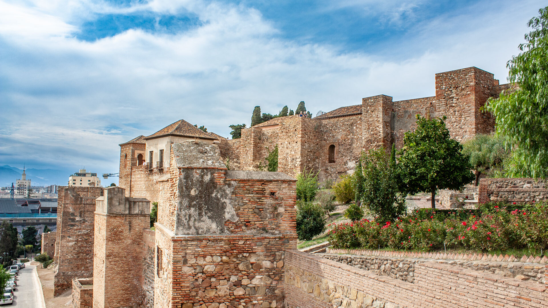 Alcazaba von Málaga: aurische Befestigungsanlage aus dem 11. Jahrhundert