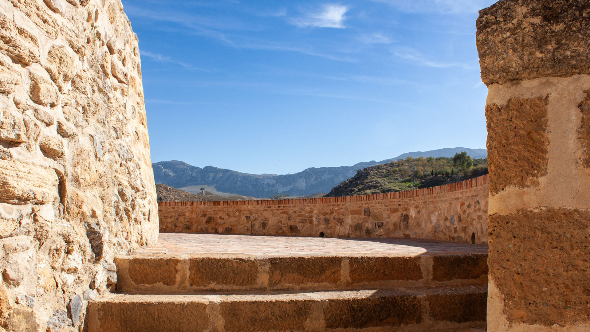 Ausblick vom Alcazaba in Antequera
