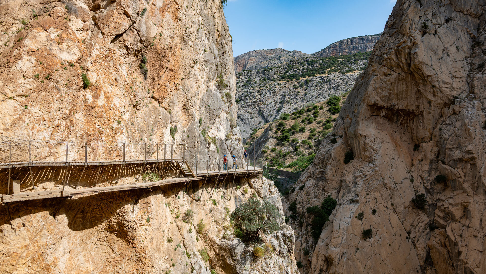 Stege am Caminito del Rey