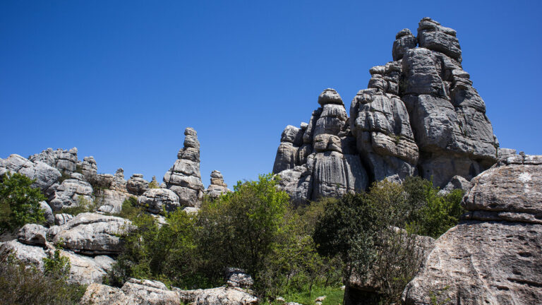 Felsformationen in der Karstlandschaft des El Torcal