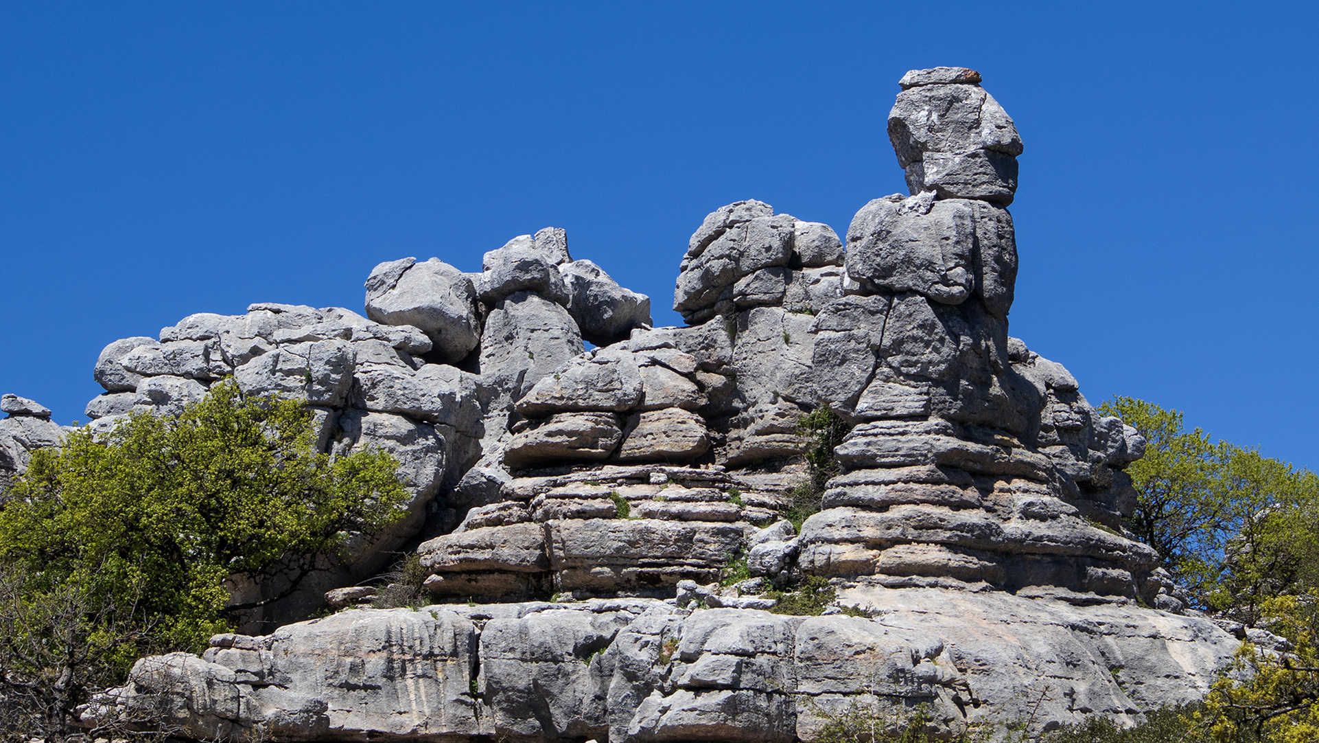 Figürliche Felsformationen im El Torcal de Autequera