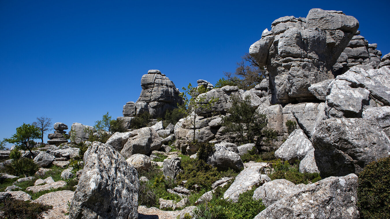 Faszinierende Felslandschaft des Torcal de Antequera