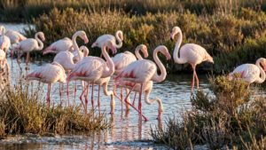 Flamingo-Kolonie - Fuente de Piedra