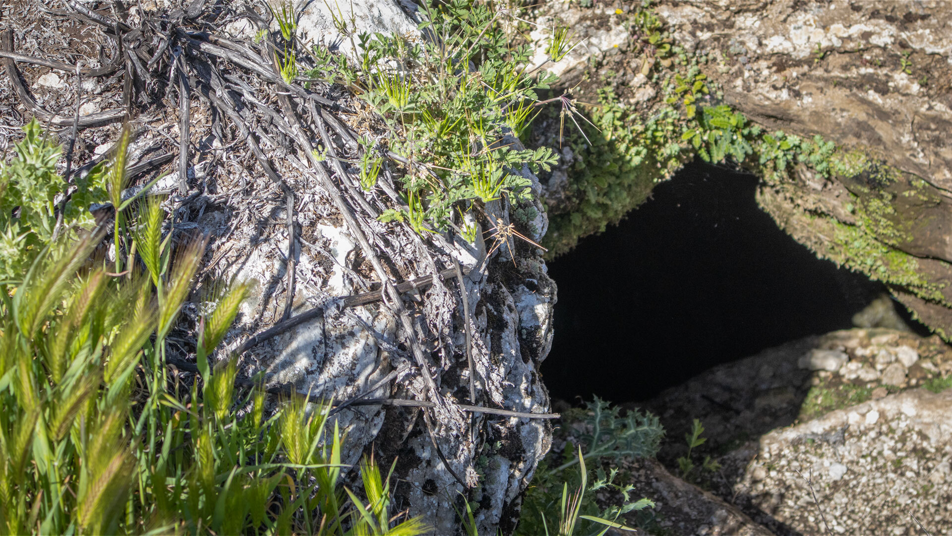 An der Oberfäche oft unscheinbar – Höhlen und Schächte im El Torcal de Antequera