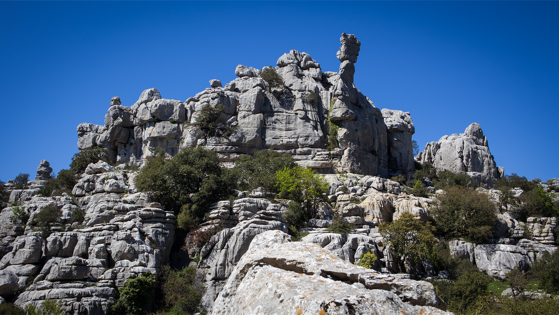 La Casa del Guarda auf der Großen Runde durch den El Torcal de Antequera