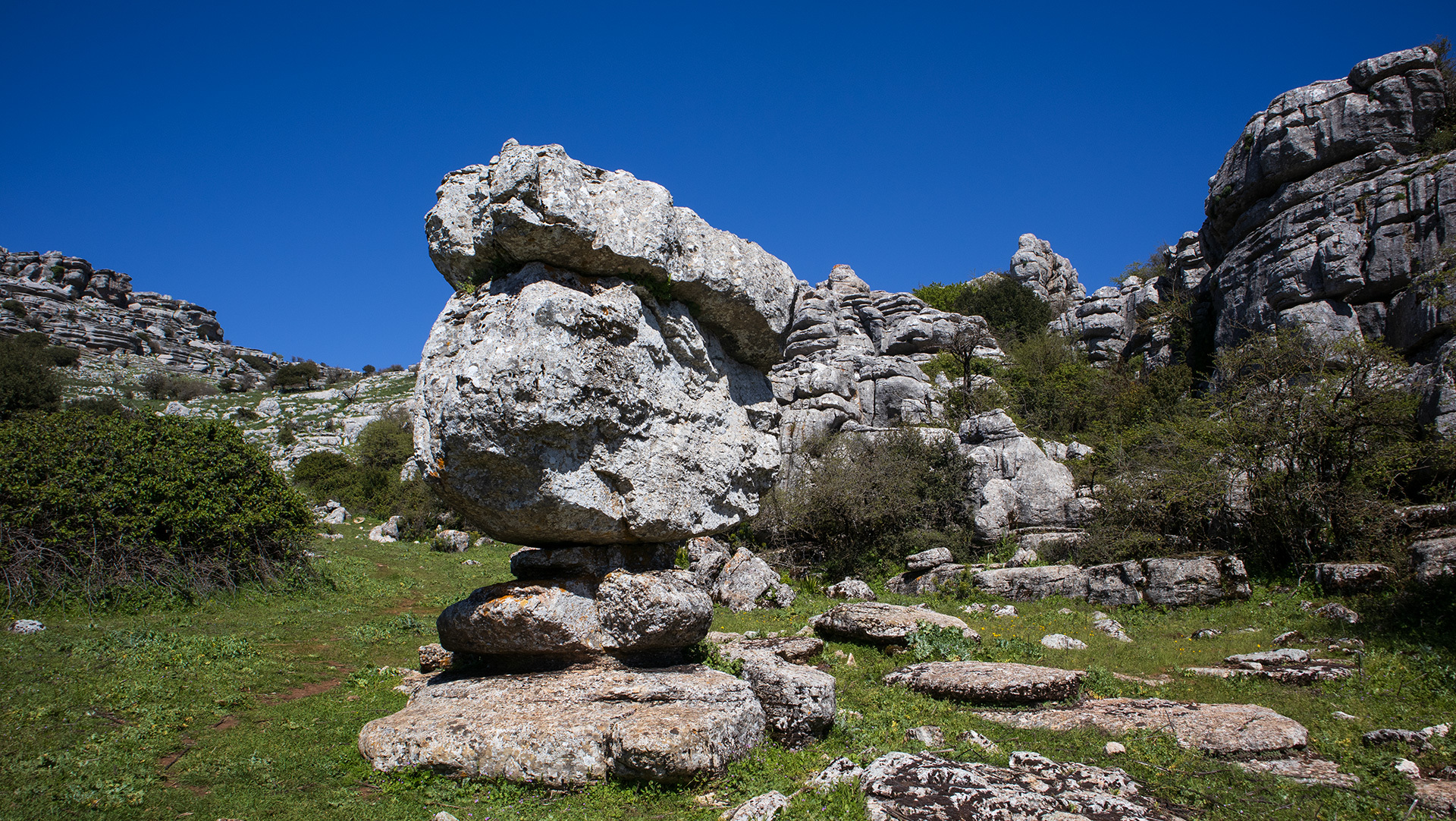 La Maceta - der Blumentopf im El Torcal de Antequera