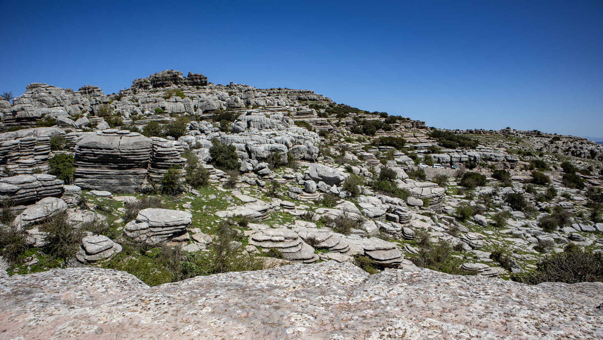 Felsmorphologie des Torcal de Antequera