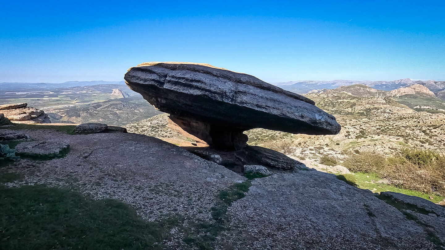 Felsformation El Sombrerillo im Torcal de Antequera